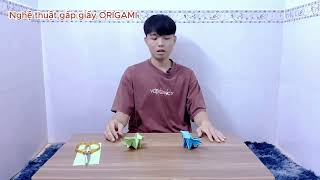 DRAGON is a legendary animal Lets fold the DRAGON with blue paper Part 3 [upl. by Dirk]