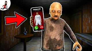 Ronaldo call Grandpa ► funny horror granny game animation [upl. by Adnot]