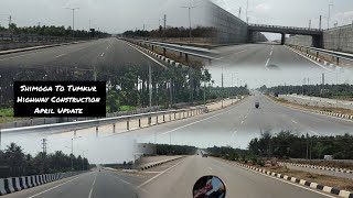 Shimoga To Tumkur National Highway Construction 🚧  April Update [upl. by Ainahs]