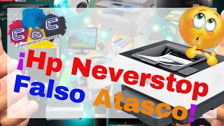 Falso Atasco Atasco de Papel Hp Neverstop Laser 1000w [upl. by Rice]