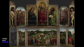 Van Eyck Ghent Altarpiece 1 of 2 [upl. by Lachman468]