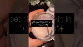 Homemade face pack for glowing skin shorts shortvideo viarlshort skincare [upl. by Nylimaj]