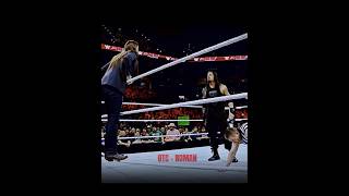 ROMAN is the fire 🔥wwe romanreigns shorts [upl. by Oemor]