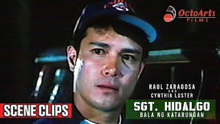 SGT HIDALGO BALA NG KATARUNGAN 1998  SCENE CLIP 1  Raul Zaragosa Cynthia Luster Julian Cheah [upl. by Ngo954]