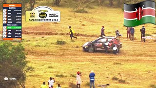 Safari Rally WRC Kenya 2024  Rally Cars vs Helipad 🚁 [upl. by Eilac121]