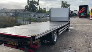 DAF LF 4x2 flatbed MX16 HRE [upl. by Anned]