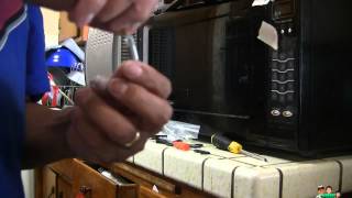 Panasonic Microwave Door Key Latch Fix [upl. by Eelram]