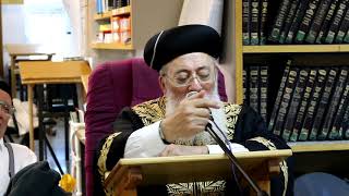 Rav Shlomo Amar Shlitquota Sephardic Chief Rabbi of Jerusalem speaks at the Yeshiva Hebrew [upl. by Alayne]