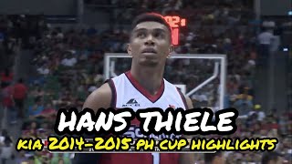 Hans Thiele Kia 20142015 PH CUP Highlights [upl. by Esinehs]