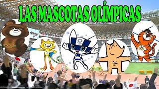 LAS MASCOTAS DE LOS JUEGOS OLÍMPICOS [upl. by Blayze817]