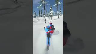 Sledders the game gameplay gaming games snow sledders slednecks hillclimb snowmobile [upl. by Quillan]