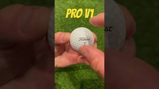 Titleist Pro V1 VS Taylormade Soft Response core golf subscribe compare vs [upl. by Dlonra]