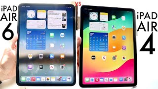 M2 iPad Air 6 Vs iPad Air 4 Comparison Review [upl. by Fay]