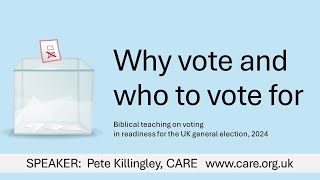 Biblical teach on voting [upl. by Annahvas]