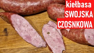 kiełbasa swojska czosnkowa [upl. by Peednama822]