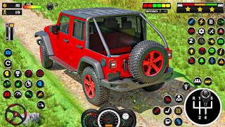 Offroad jeep Car Driving Simulator jeep wala Android gaming Gameplay [upl. by Ttnerb871]