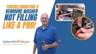 How To Troubleshoot A Kenmore Washer Not Filling [upl. by Hyo]