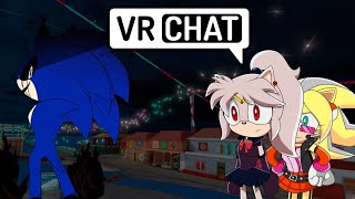 FRIEND OR FOE IN DEMONIC FLAMES Sailor Peace and AG Meet Fireexe  VRChat [upl. by Marlon]