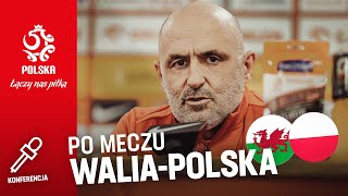 KONFERENCJA PO MECZU Z WALIĄ RETRANSMISJA⚪🔴 [upl. by Nylirak]