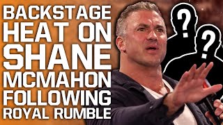 Backstage Heat On Shane McMahon Following WWE Royal Rumble 2022  Jeff Hardy Update [upl. by Ennaillij940]