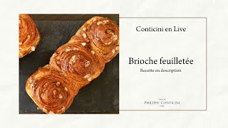 Brioche Feuilletée  Conticini En Live [upl. by Kalam252]