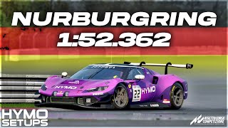 ACC Hotlap  Ferrari 296 GT3  Nurburgring  V198  Assetto Corsa Competizone [upl. by Adlih]