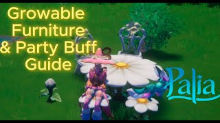 Growing Furniture and New Party Buff Guide [upl. by Anayad666]