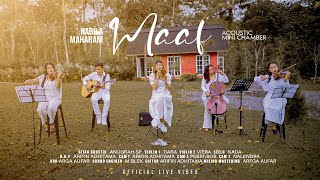 Maaf  Nabila Maharani ACOUSTIC MINI CHAMBER [upl. by Lexis]