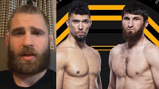 Jiri Prochazka on Magomed Ankalaev vs Johnny Walker at UFC 294 [upl. by Ynnoj]