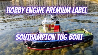 Hobby Engine Premium Label Southampton Tug Boat [upl. by Cohbert]