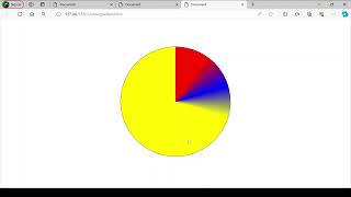 conic gradient in CSS [upl. by Novets]