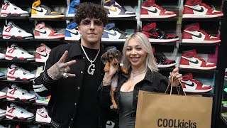 Garik amp Britney Go Shopping For Sneakers With CoolKicks [upl. by Noied902]