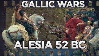 Alesia 52 BC  Caesars Gallic Wars DOCUMENTARY [upl. by Ayres128]