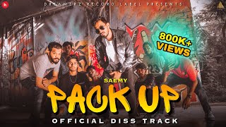 SAEMY  PACK UP  OFFICIAL MUSIC VIDEO [upl. by Lacy]