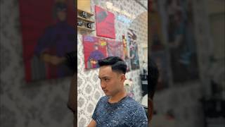 Tapper fade x side part barbershop barbeshop hairstyles barbershopstyle haircut [upl. by Aruam488]