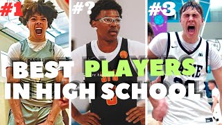 TOP 10 HIGH SCHOOL BASKETBALL PLAYERS IN 2023 [upl. by Naul]