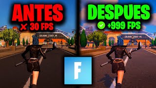 La MEJOR OPTIMIZACION Para FORTNITE CAPITULO 5 ✅ Sube tus FPS [upl. by Ramgad]