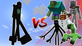 Endersent VS Mutant Monsters  Mob Battles In Minecraft [upl. by Ahtebbat836]