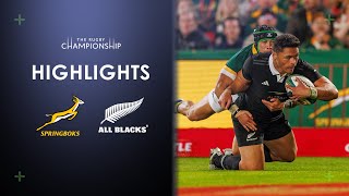 HIGHLIGHTS  South Africa v All Blacks  Johannesburg 2024 [upl. by Lodovico788]