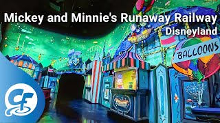 Mickey and Minnies Runaway Railway onride 4K POV 30fps Walt Disneys Hollywood Studios [upl. by Teirtza]