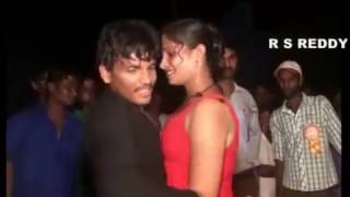 Recording Dance Midnight 2016 Latest Village Hot Telugu [upl. by Nigem]