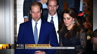 Duke and Duchess of Cambridge attract royal watchers [upl. by Delanos]