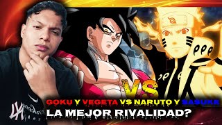 GOKU Y VEGETA VS NARUTO Y SASUKE  EPICAS BATALLAS DEL RAP DEL FRIKISMO S2 🔥​ JONATHAN07 [upl. by Weldon]