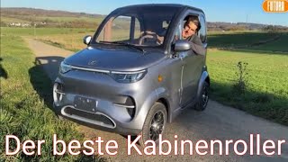 Kabinenroller Flow 45 kmh das super Mini EAuto für die Stadt und Umgebung 4000 Watt Elektromobil [upl. by Yroggerg932]