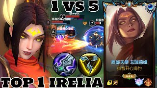 Wild Rift Irelia  Top 1 Irelia Gameplay Rank Challenger [upl. by Adnam852]