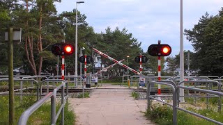 4K SSP Władysławowo  Chałupy dojście na plażę nr 8  Polish pedestrian crossing [upl. by Covell]