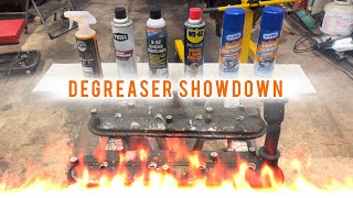 Which Degreaser Is BEST For CAKED Oil Grease [upl. by Yenruoc]