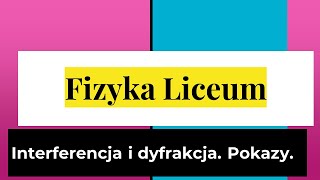 Interferencja i dyfrakcja Pokazy 2 z 2 [upl. by Darahs141]