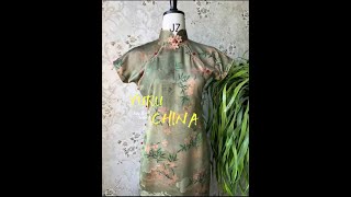 Chinese Traditional Cheongsam Qipao Show cheongsam cheongsamdress chineseclothing dress [upl. by Cattima900]