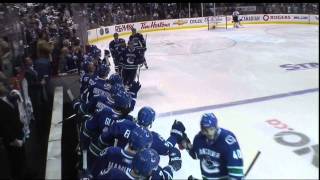 Maxim Lapierre 11 Goal  Canucks Vs Sharks  R3G1 2011 Playoffs  051511  HD [upl. by Merth]